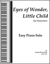 Eyes of Wonder, Little Child piano sheet music cover